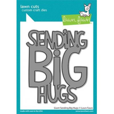 Lawn Fawn Lawn Cuts - Giant Sending Big Hugs